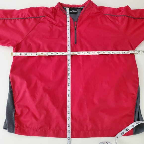 Mizuno Light Weight Jacket Short Sleeve Size M - Picture 5 of 5